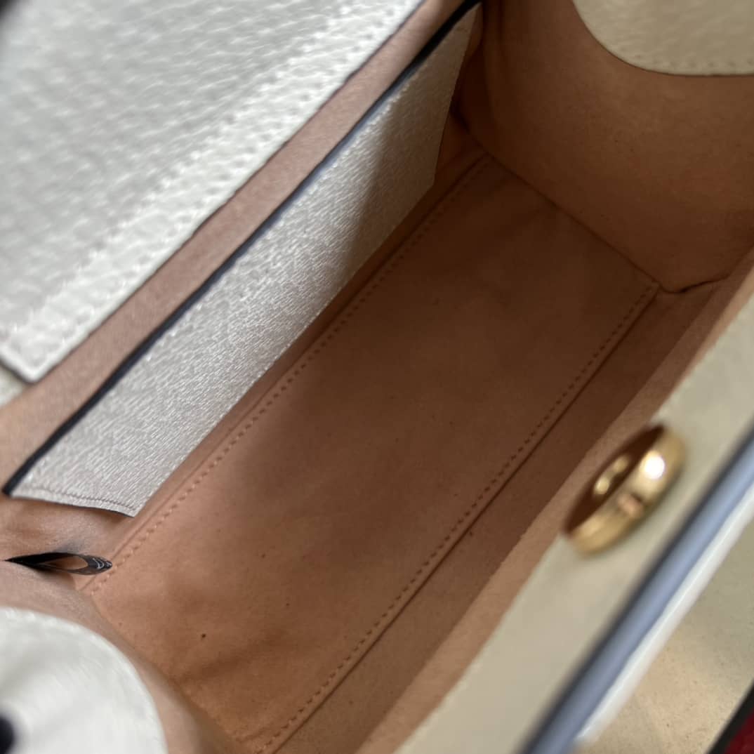 Gvc*1 Diana Mini Tote White 702732 Replica Bag