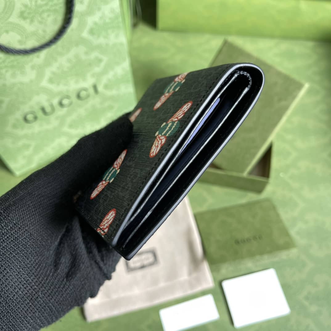 Gvc*1 Kingsnake Print GG Svp*me Wallet Replica 451268