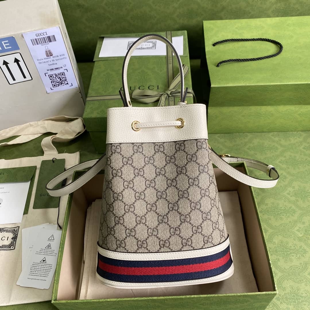 Gvc*1 Ophidia Small Bucket Bag Replica 550621