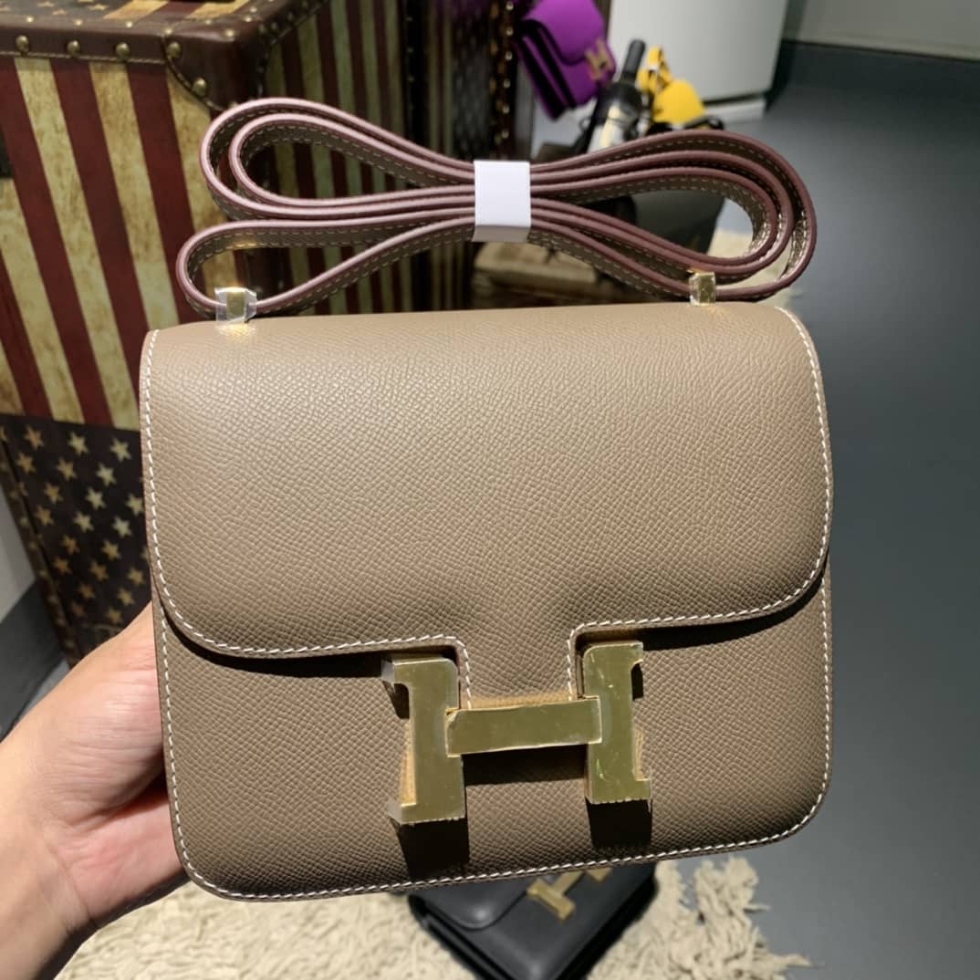 H**me5 Replica Constance Bag 18CM Epsom Leather