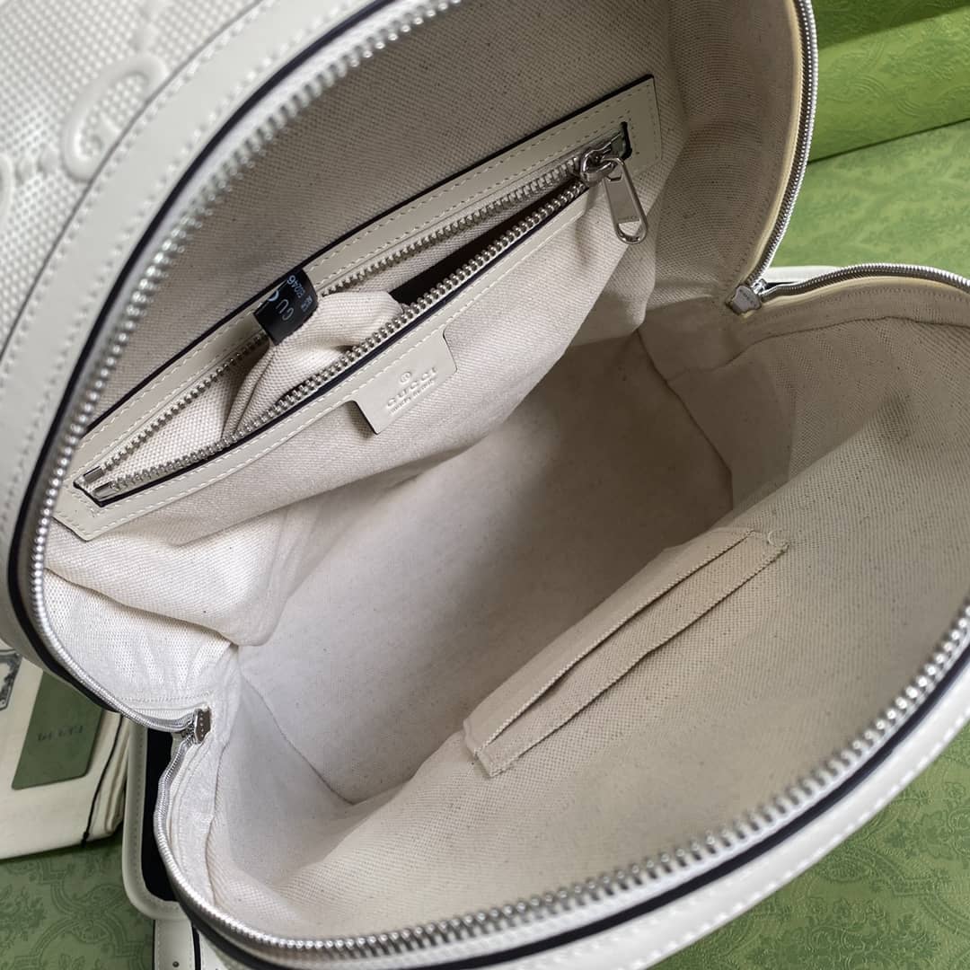 Gvc*1 GG Embossed Backpack Replica 658579
