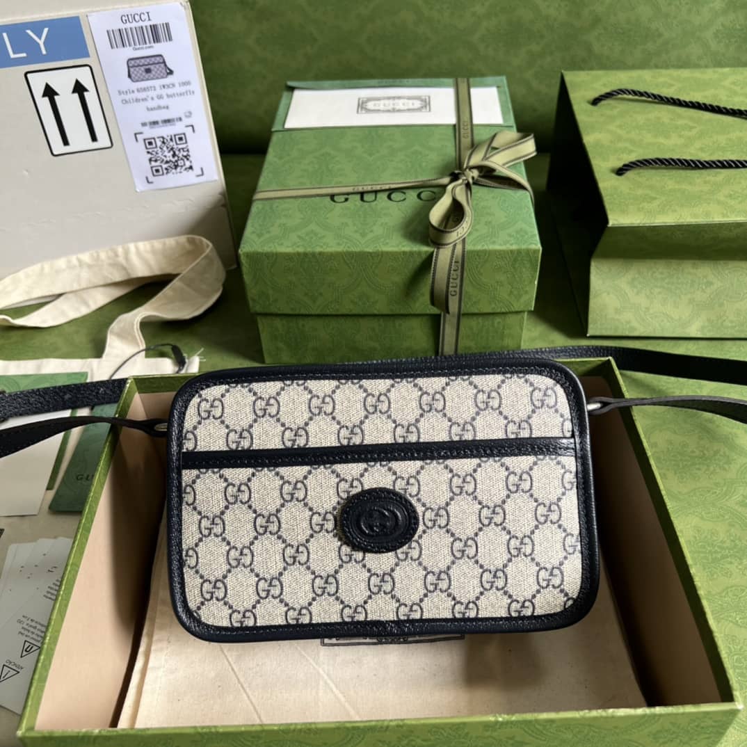 Gvc*1 GG Interlocking Mini Shoulder Crossbody Bag 658572 Replica