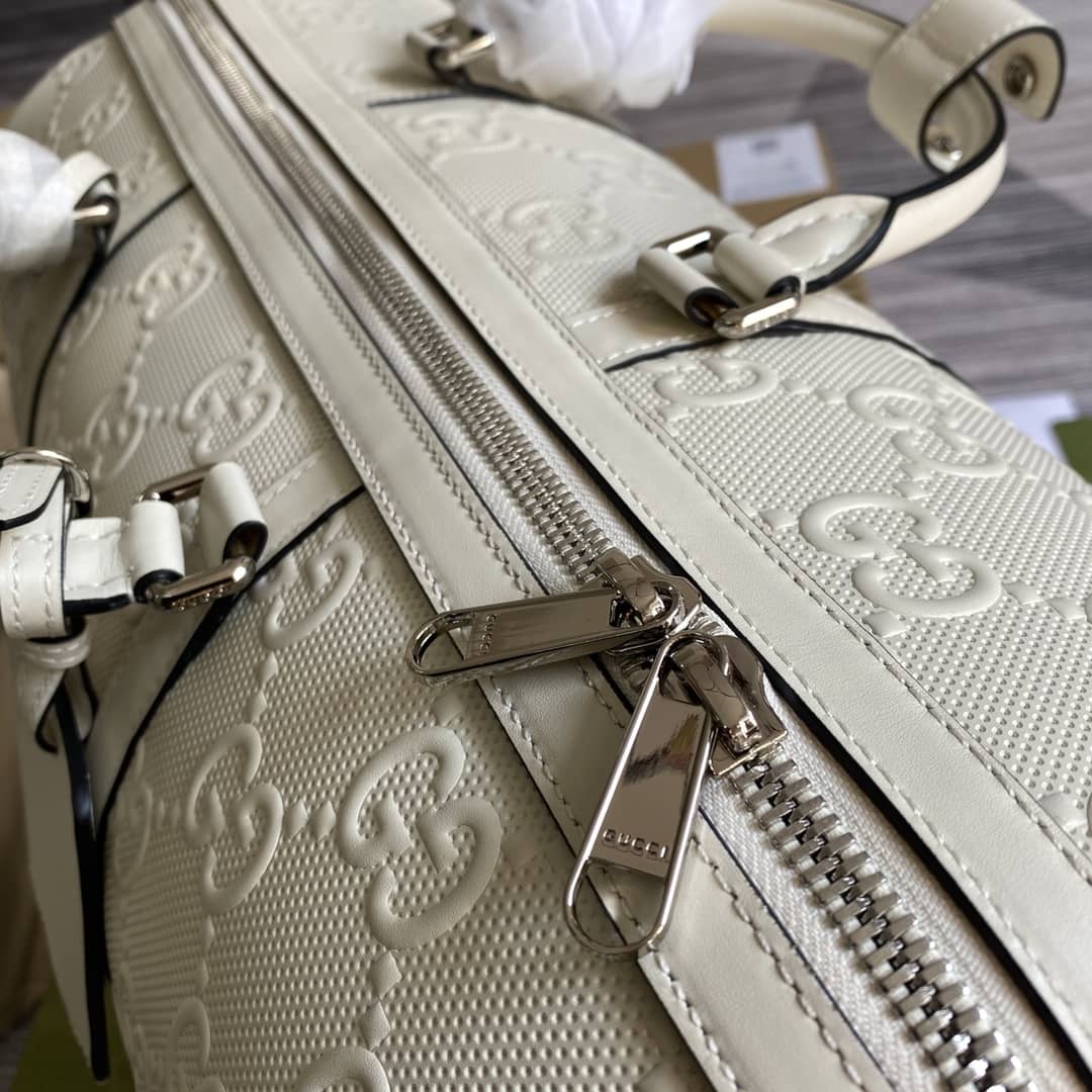 Gvc*1 GG Embossed Duffle Bag Replica 625768
