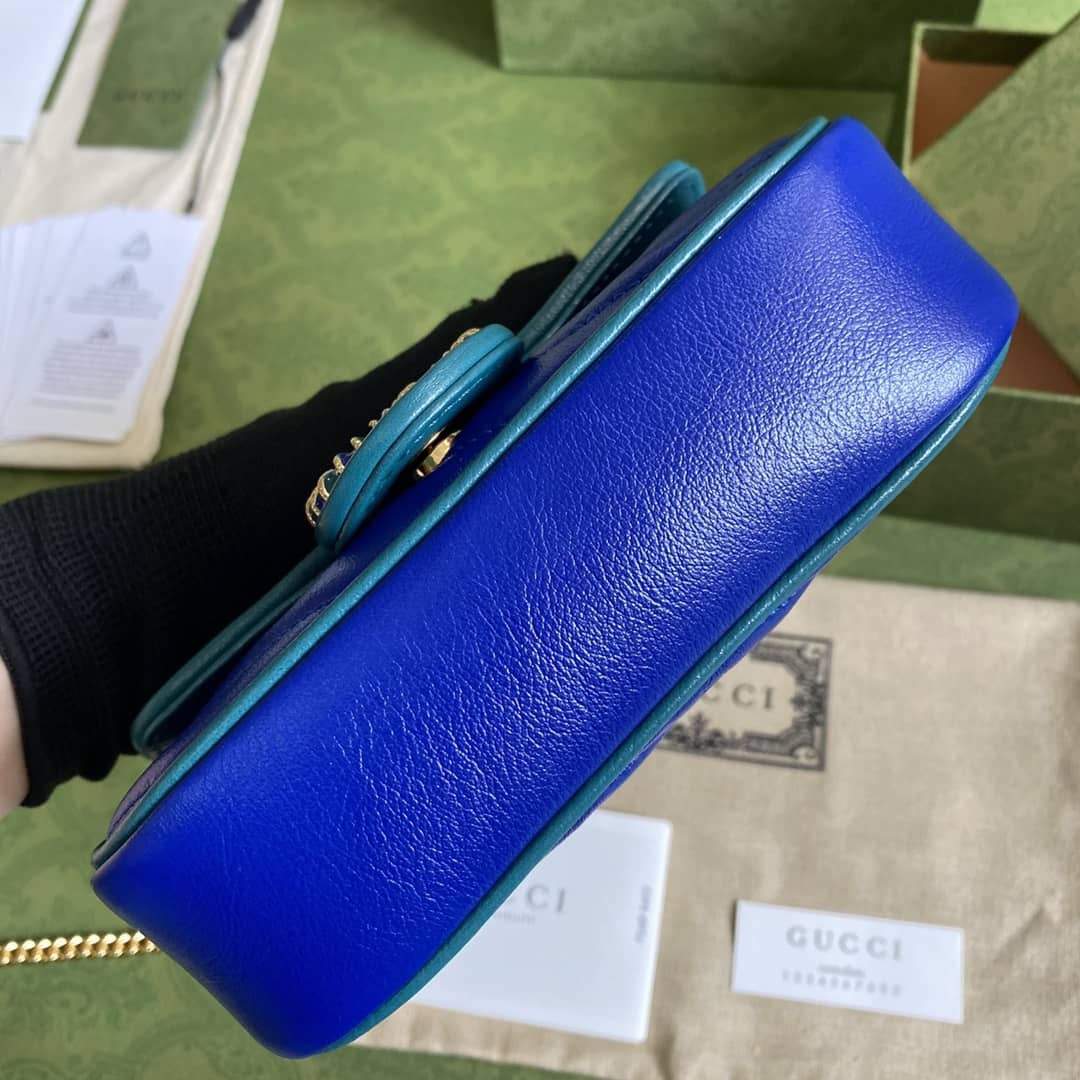 Gvc*1 Marmont GG Mini Chain Shoulder Bag Replica 574969