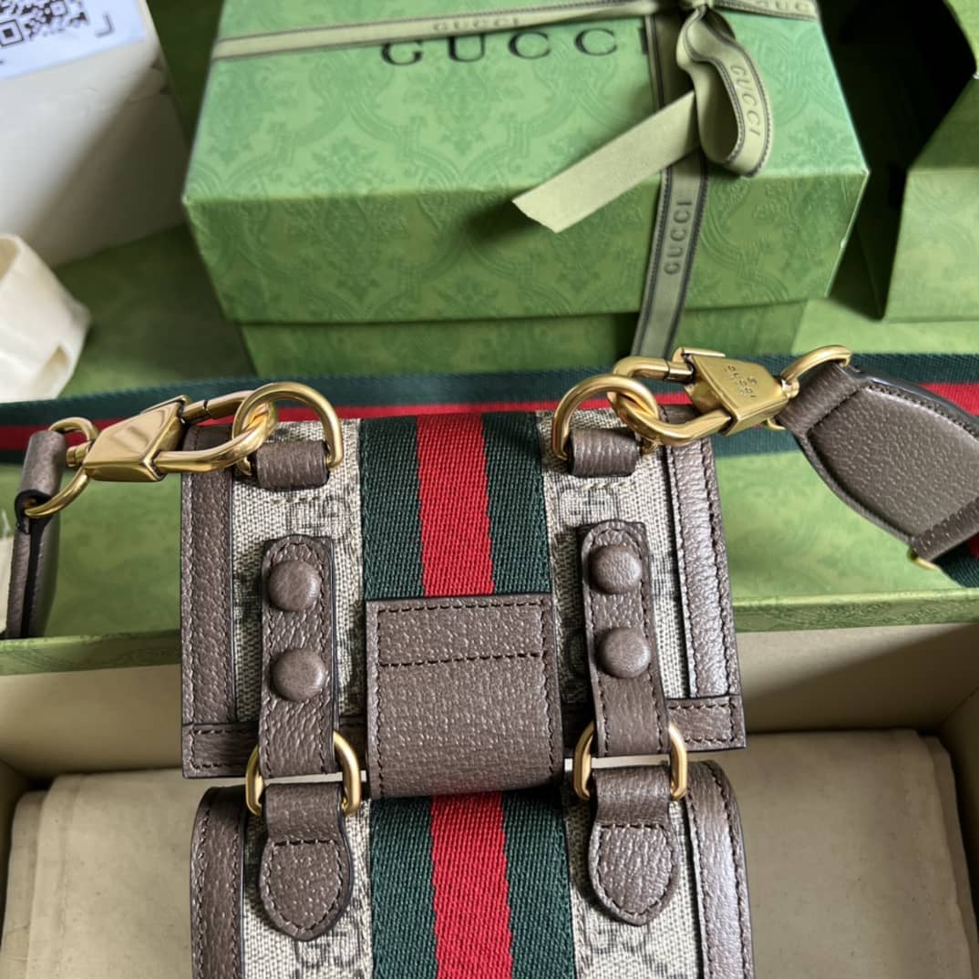 Gvc*1 Ophidia Mini Bag and Detachable Wallet 699173 Replica
