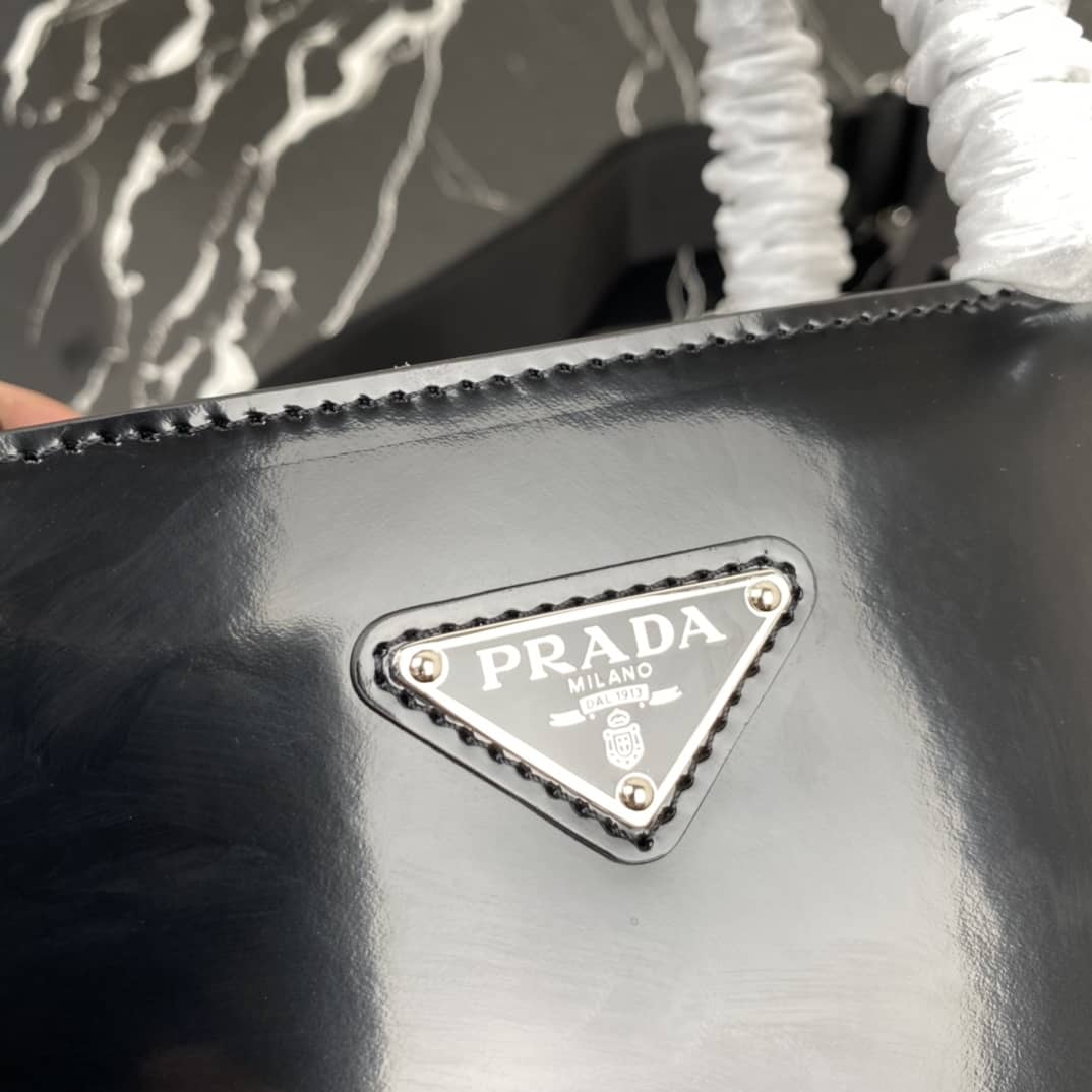 Pra*a Leather Replica Tote