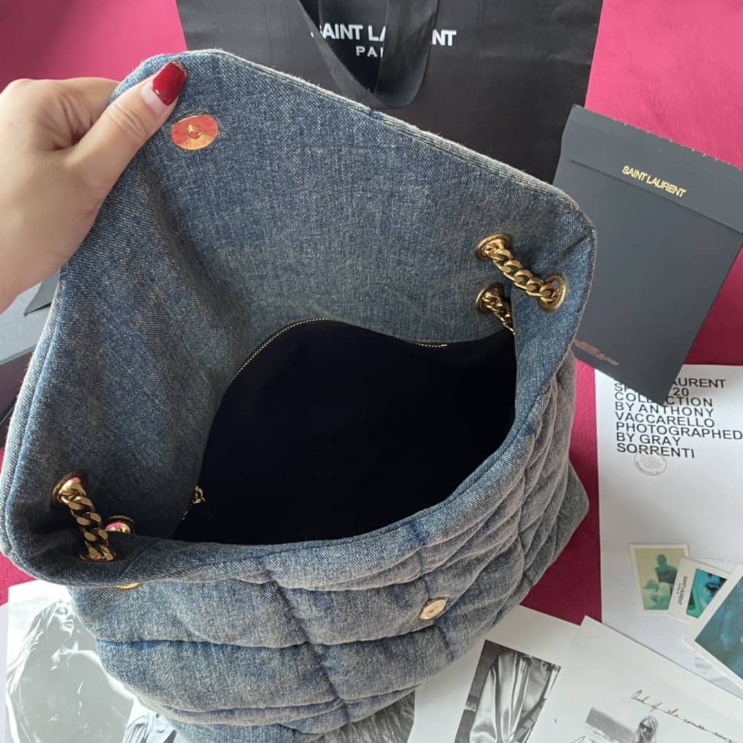 Sa1nt Lau*nt Bag Dupe  Loulou Puffer Bag Replica Satchel