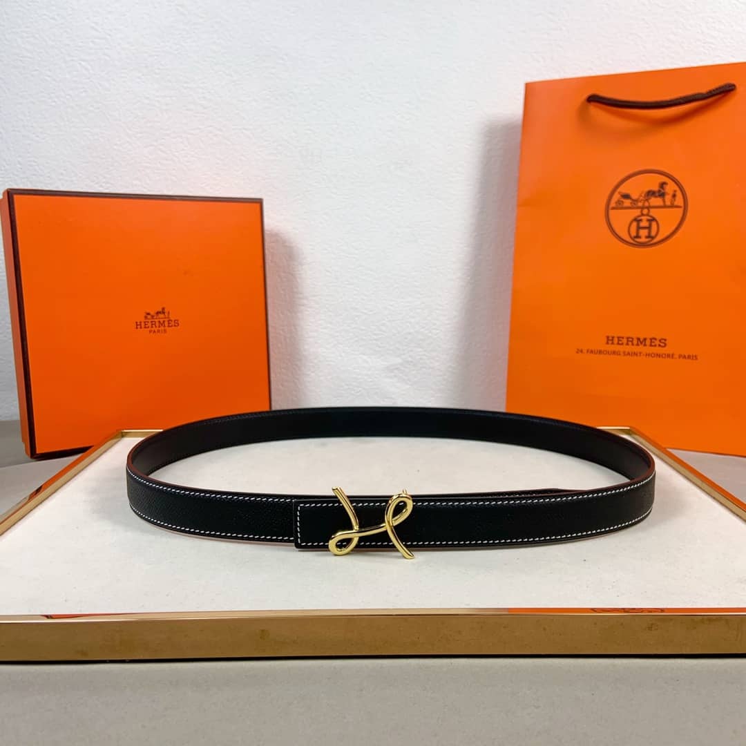 Replica H**me5 Buckle Belt 24mm For Lady
