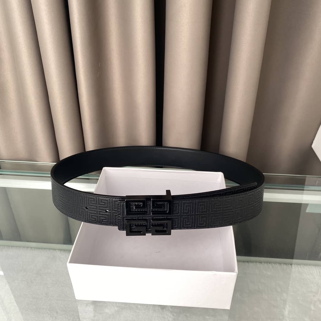 7 Star Givenchy Leather Belt 38mm