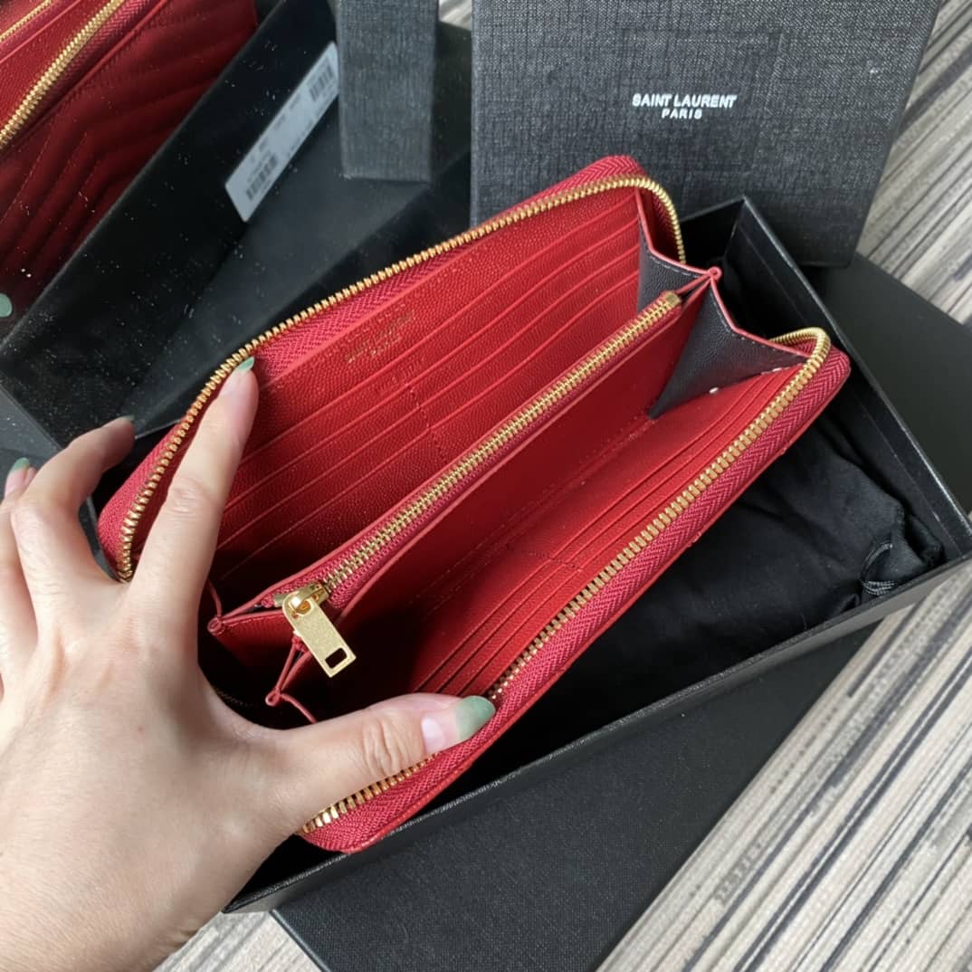 Y51 Replica Monogram Zip Around Replica Wallet
