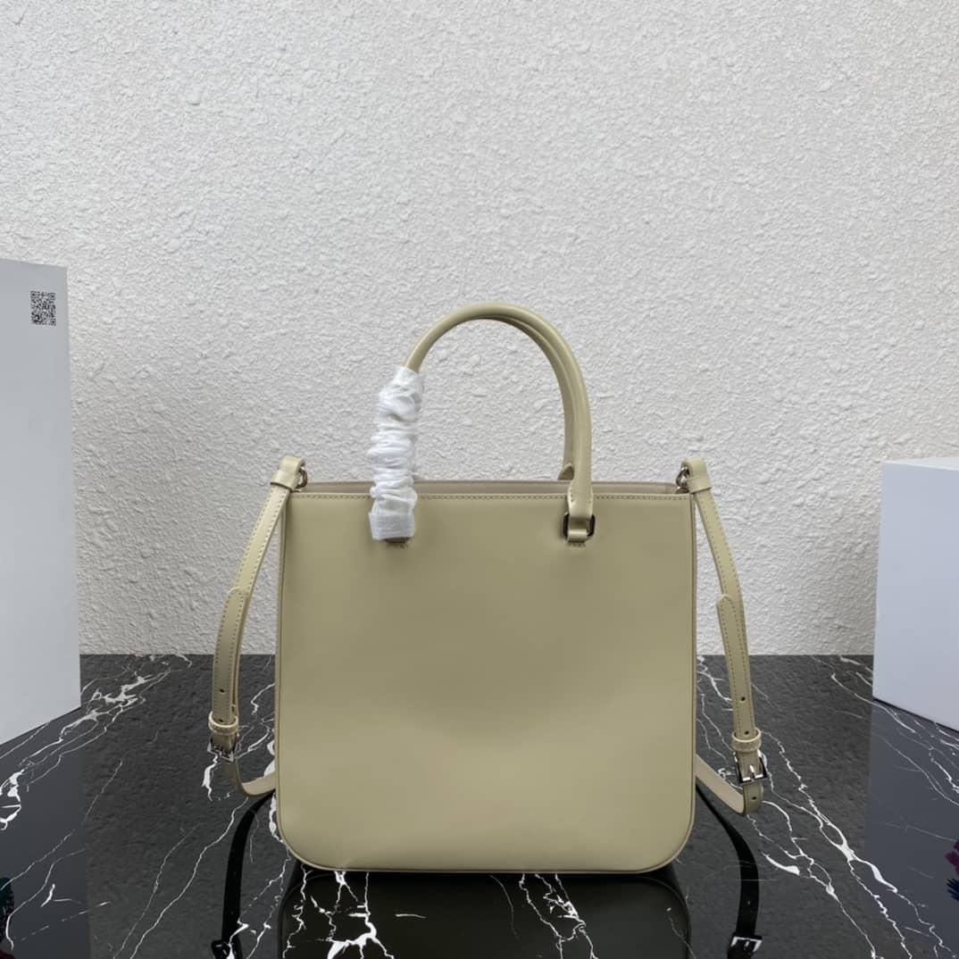 Pra*a Raffia Tote Dupe Womens Brushed Leather Replica Tote