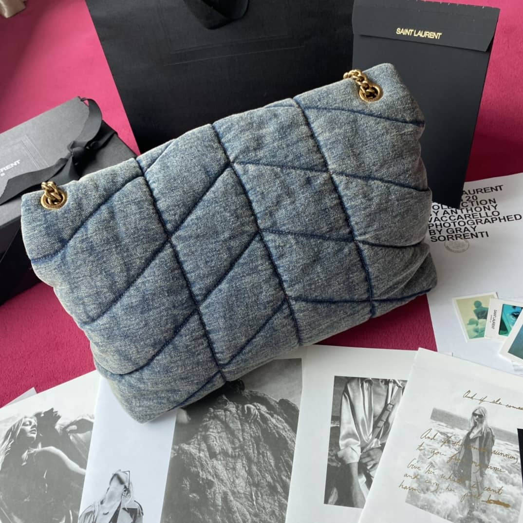 Sa1nt Lau*nt Bag Dupe  Loulou Puffer Bag Replica Satchel