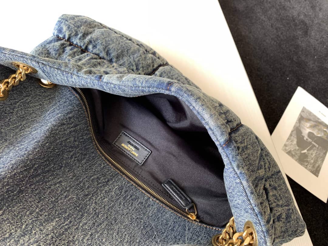 Sa1nt Lau*nt Bag Dupe Loulou Puffer Bag Replica Satchel