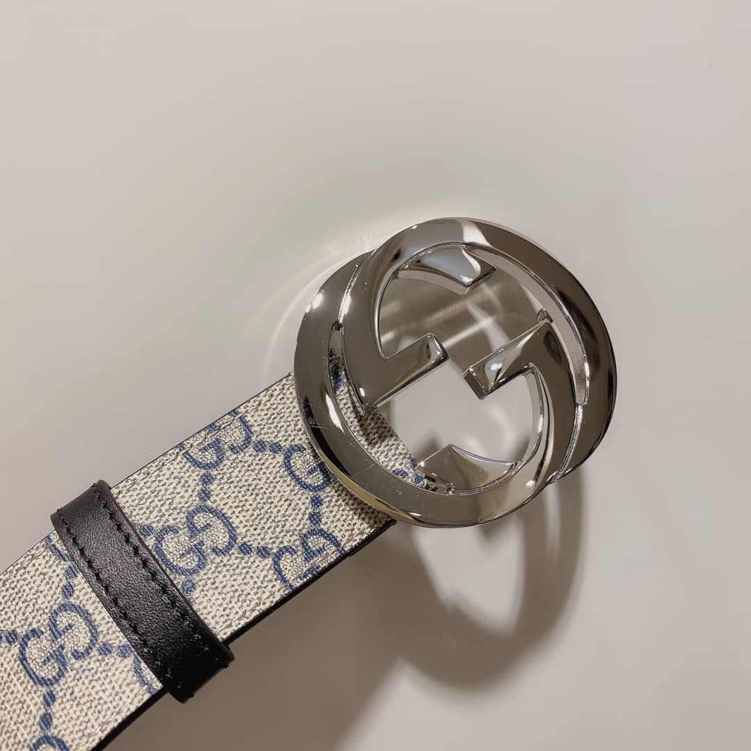 7 Star Gvc*1 Leather Belt 38mm