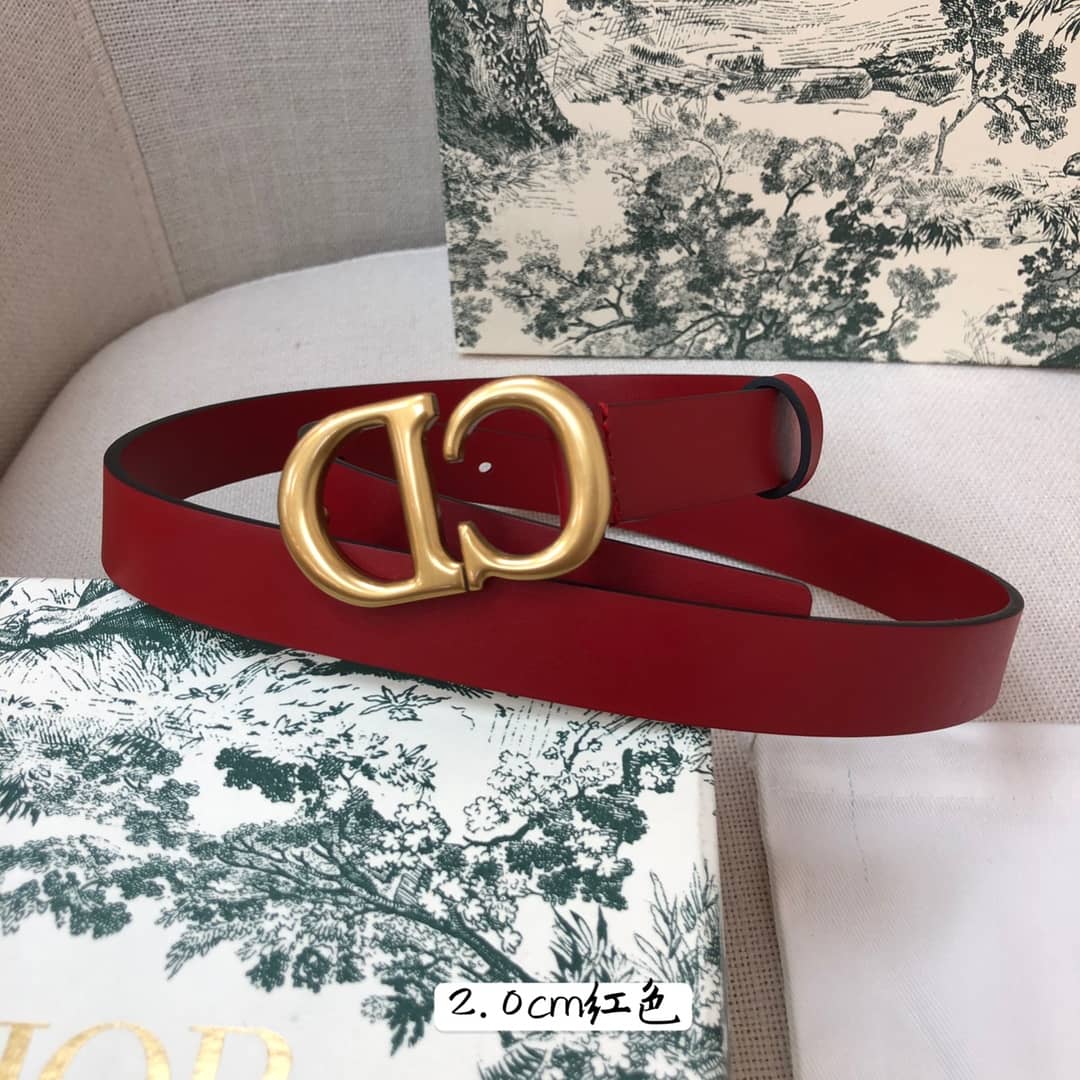 Knockoff D10r Logo Belt 20mm For Lady