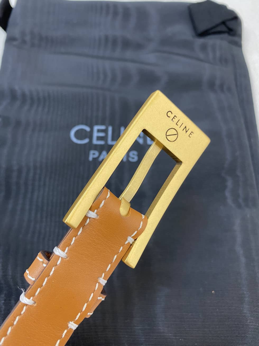 Ce1i*e Belt Dupe AAA+ Belt 18mm For Lady