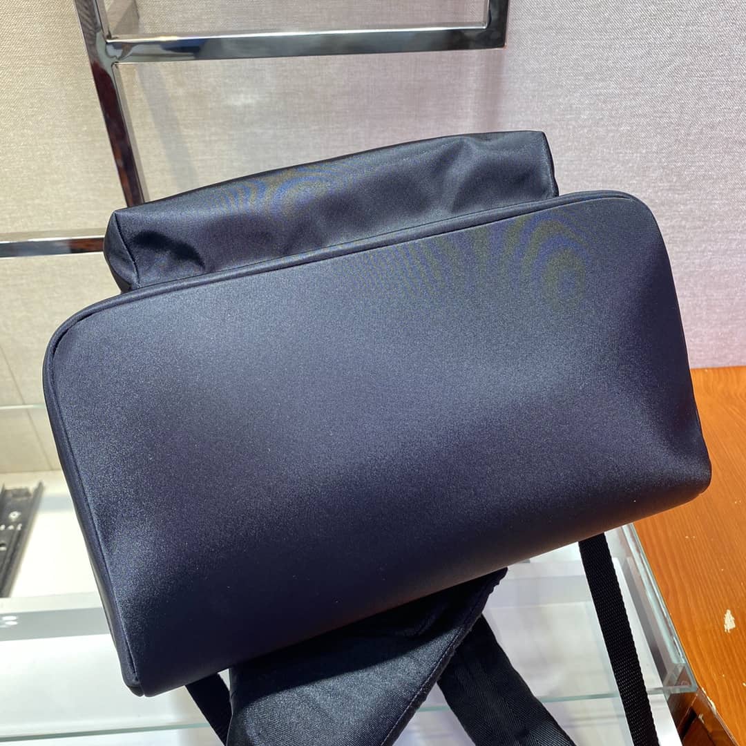 Pra*a Backpack Dupe Tessuto Zainetto Nylon Leather