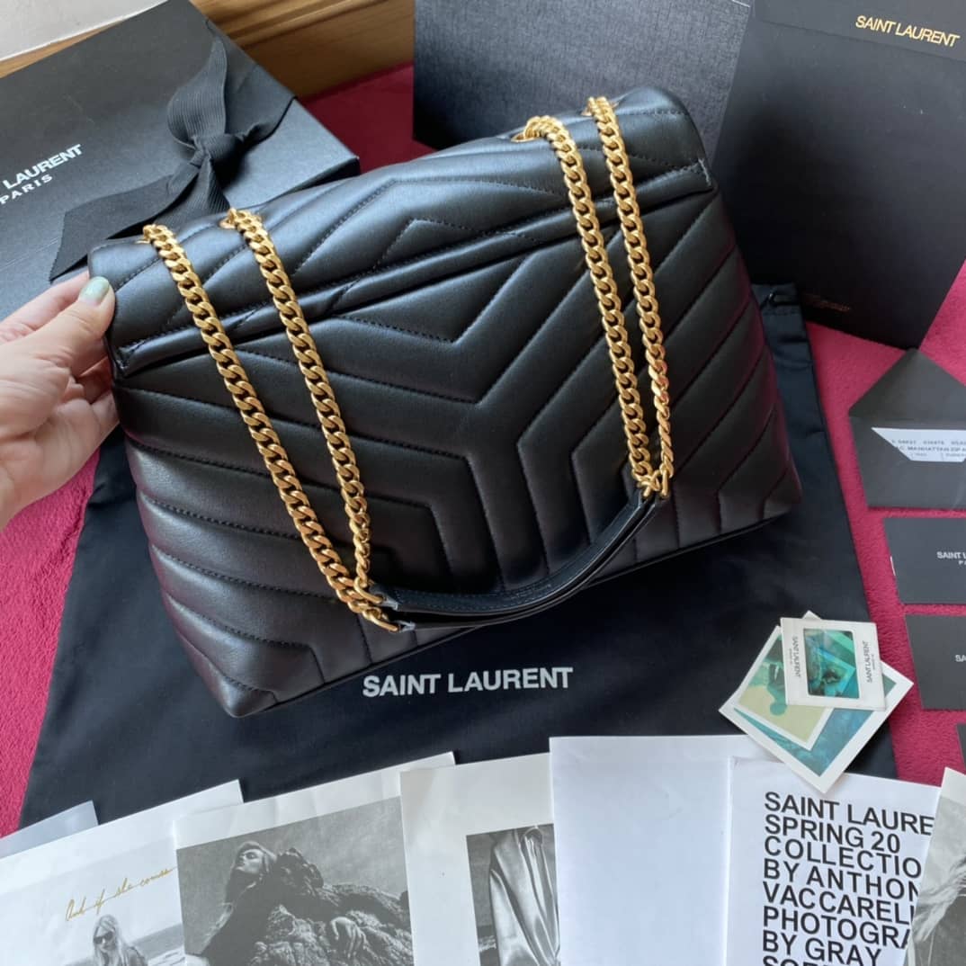 Sa1nt Lau*nt Bag Dupe  Loulou Medium Quilted “Y” Leather Replica Bag
