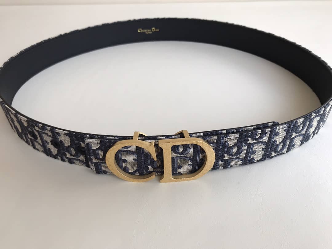 Knockoff D10r Logo Belt 35mm