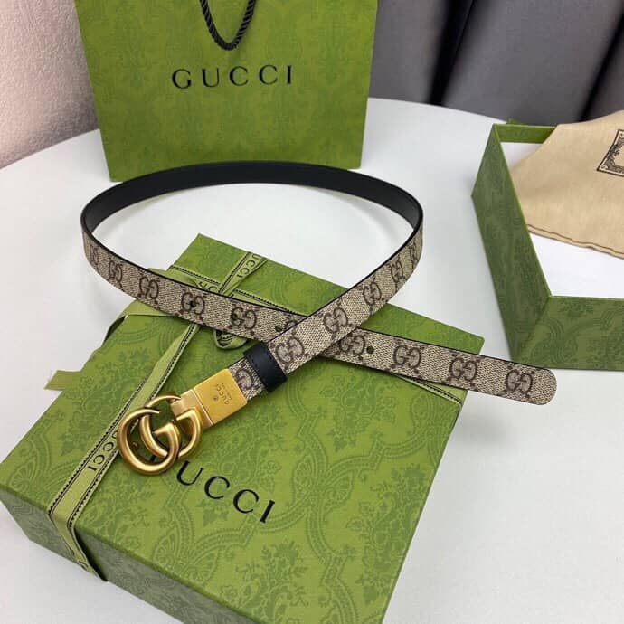 7 Star Gvc*1 Leather Belt 20mm For Lady