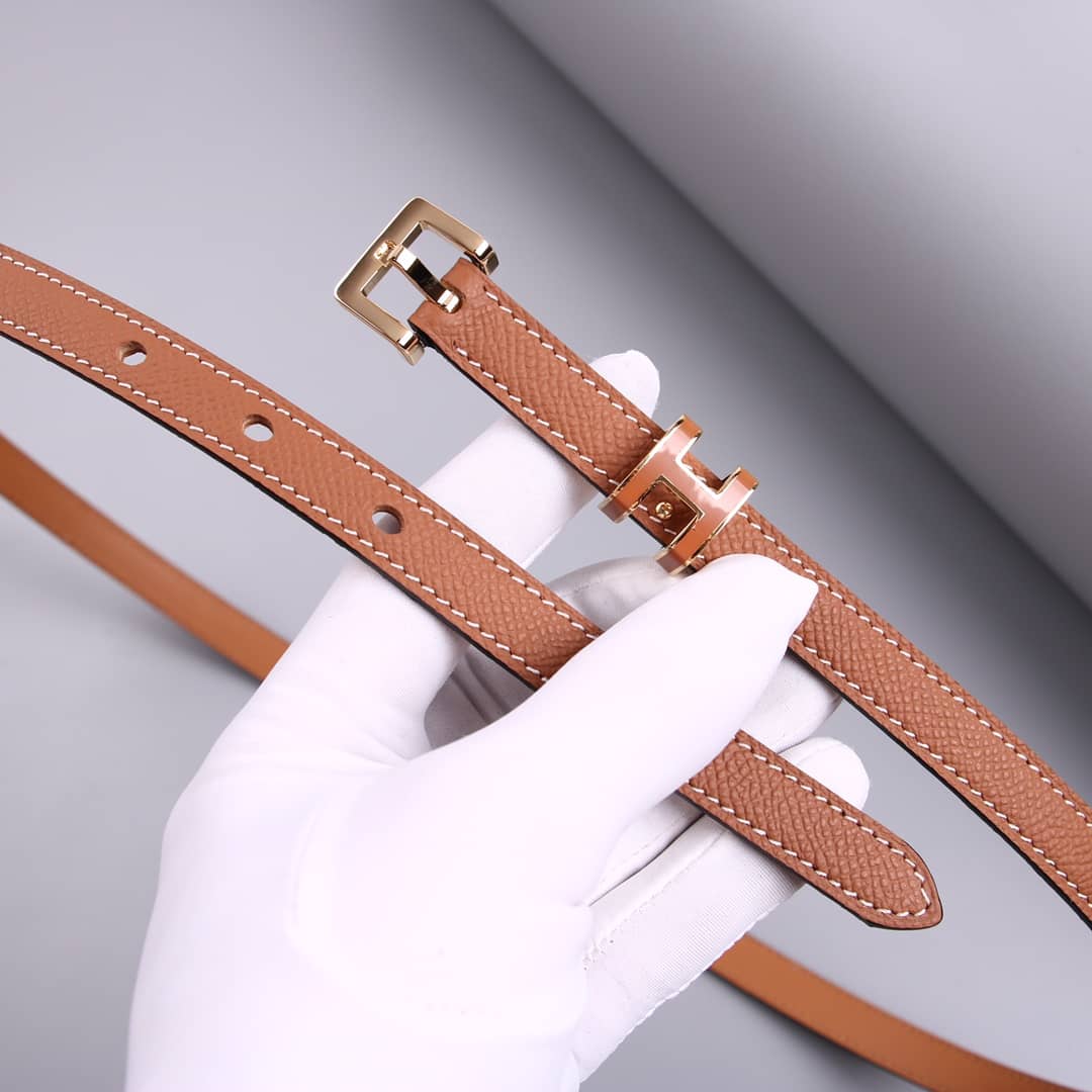 Fake H**me5 Logo Belt 15mm For Lady