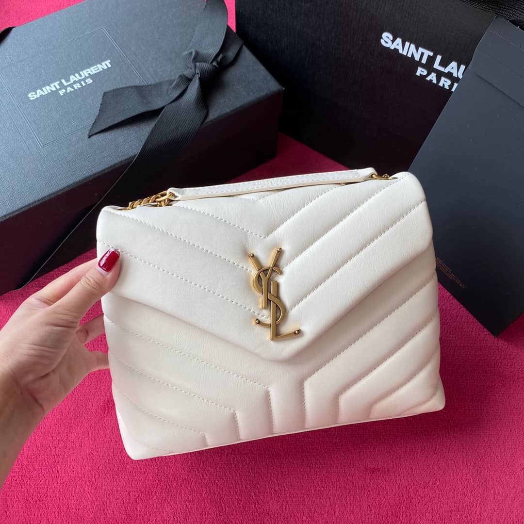 Sa1nt Lau*nt Bag Dupe Loulou Small Quilted “Y” Leather Replica Bag