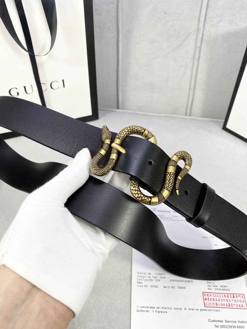 Knockoff Gvc*1 Logo Belt 40mm