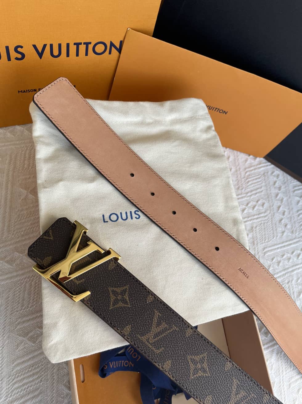 Fake L0vis Vvtt0n Logo Belt 38mm