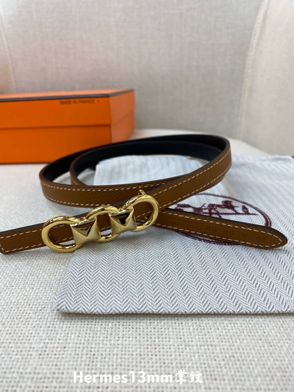 H**me5 Belt First Copy 13mm For Lady