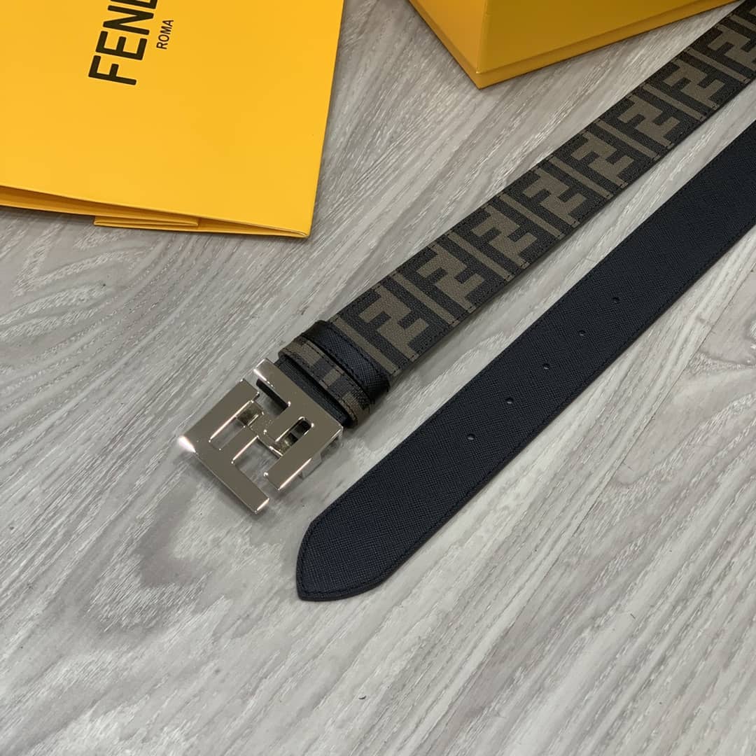 Fake F**di Logo Belt 39mm