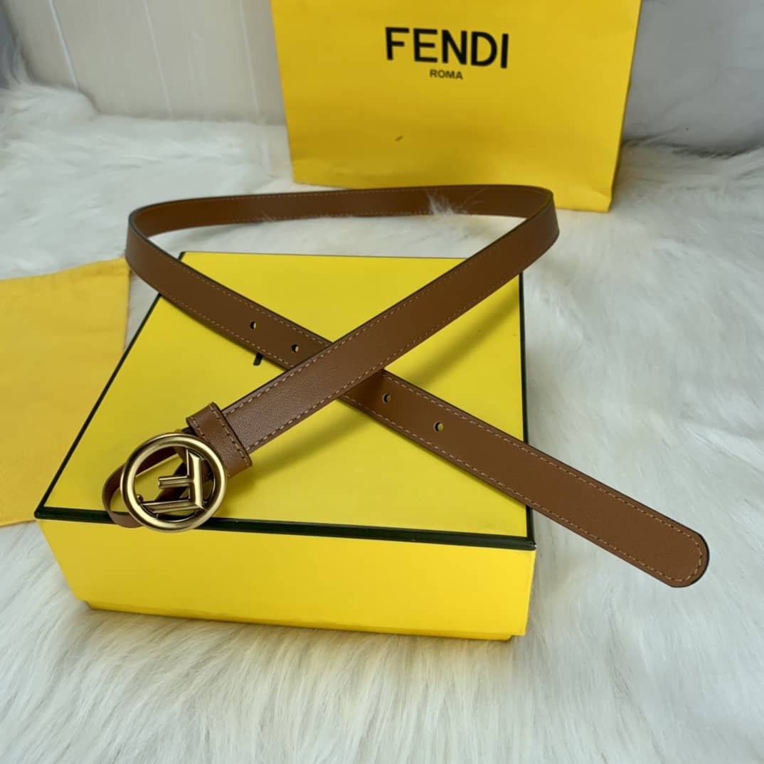 Fashion F**di Classic AAA+ Belt 20mm For Lady