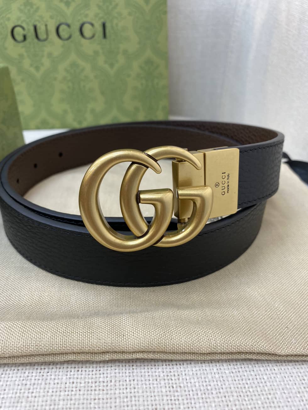 Fake Gvc*1 Logo Belt 30mm