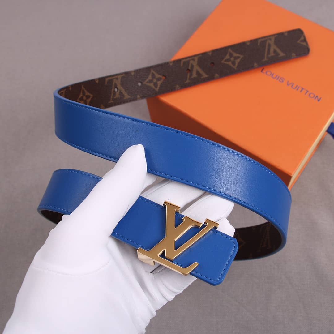 7 Star L0vis Vvtt0n Leather Belt 30mm For Lady
