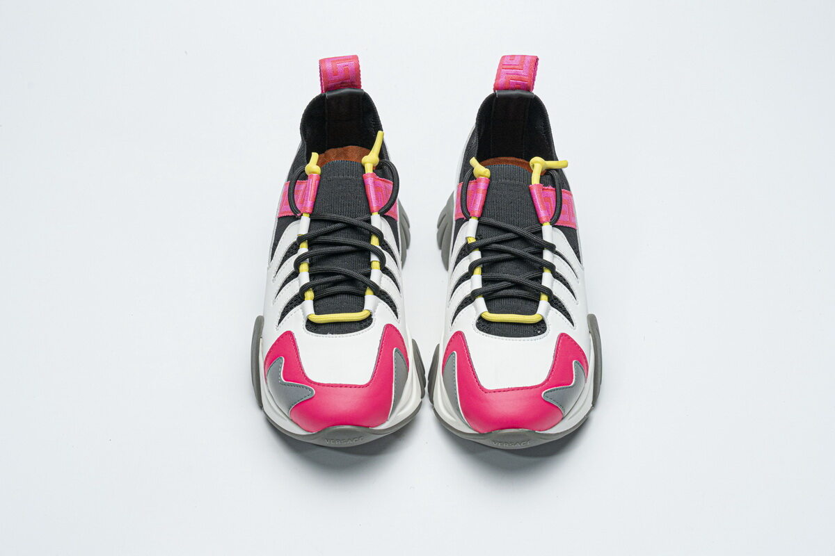 Versace TRIGRECA Jogging White Grey Pink(SP Batch)