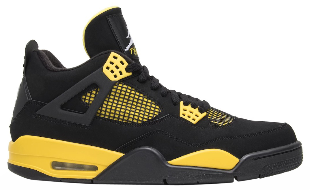 Air Jordan 4 Retro  Thunder  2023 DH6927-017 Reps