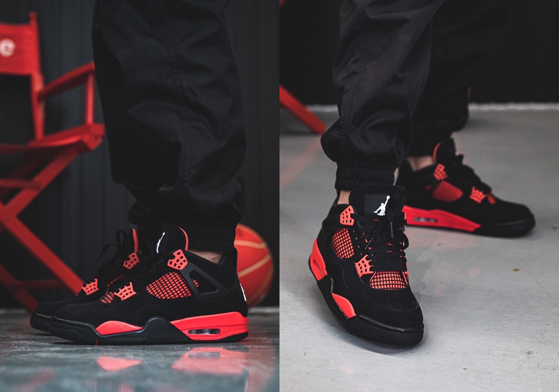 Air Jordan 4 Retro  Red Thunder  CT8527-016 Replicas