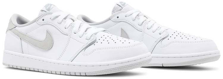 Best  Air Jordan 1 Retro Low OG  Neutral Grey  2021 CZ0790-100