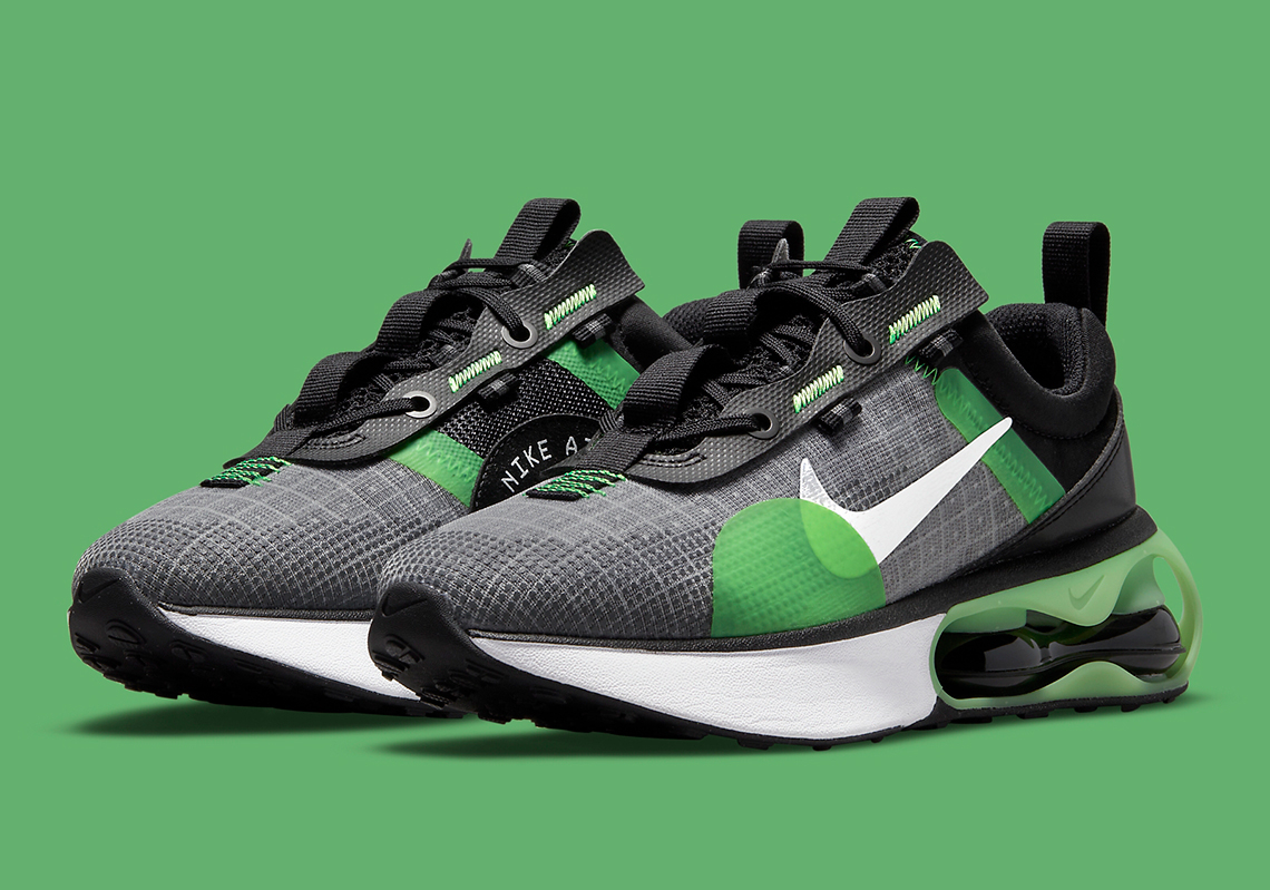 Air Max 2021 GS  Black Green Strike  DA3199-004