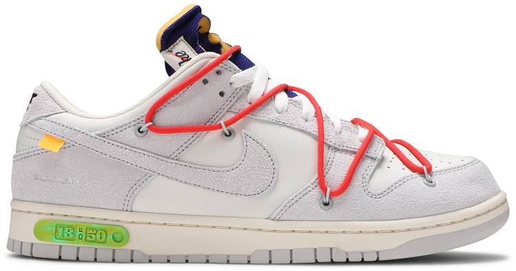 Off-White x Dunk Low  Lot 13 of 50  DJ0950-110