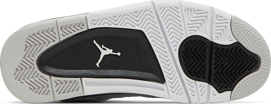 Air Jordan 4 Retro GS  Military Black  408452-111 Replicas