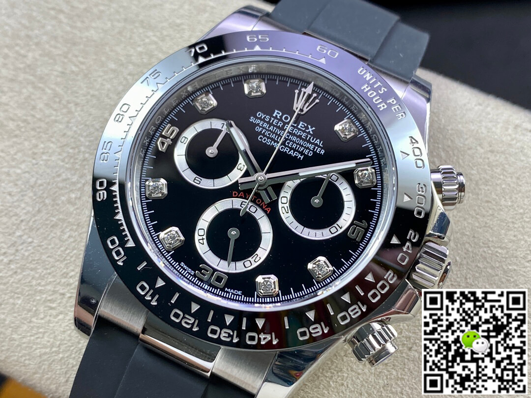 Replica R01ex Daytona M116519LN-0025 1:1 Best Edition BT Factory Black Dial