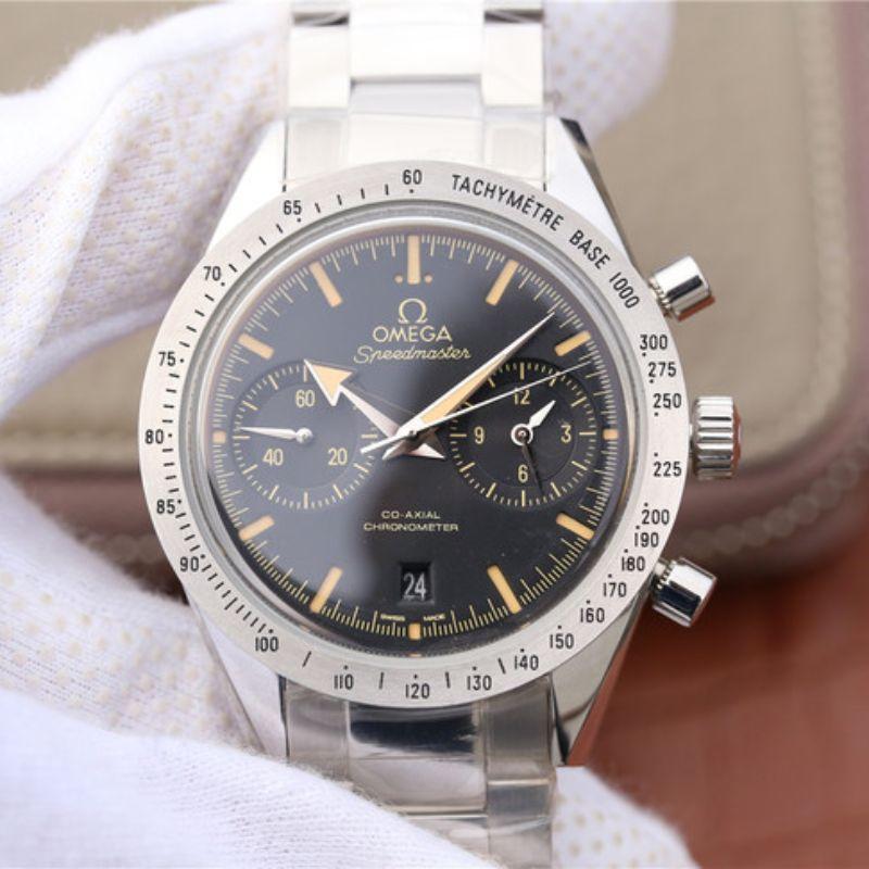 0me*ga Replica Speedmaster 57 Co-Axial Chronograph 331.10.42.51.01.002 OM Factory Mechanical Watches 1:1 Best Edition Swiss ETA9300