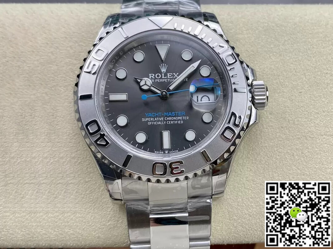 Replica R01ex Yacht Master M126622-0001 40MM 1:1 Best Edition VS Factory Steel Strap