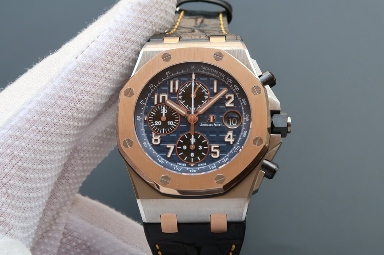 Replica Audemars P1g*et Royal Oak Offshore 26471SR.OO.D101CR.01 1:1 Best Edition JF Factory Rose Gold