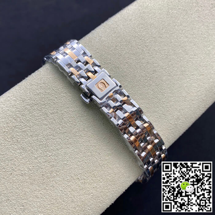 Replica 0me*ga De Ville 1:1 Best Edition MKS Factory Rose Gold D1am0nd Dial