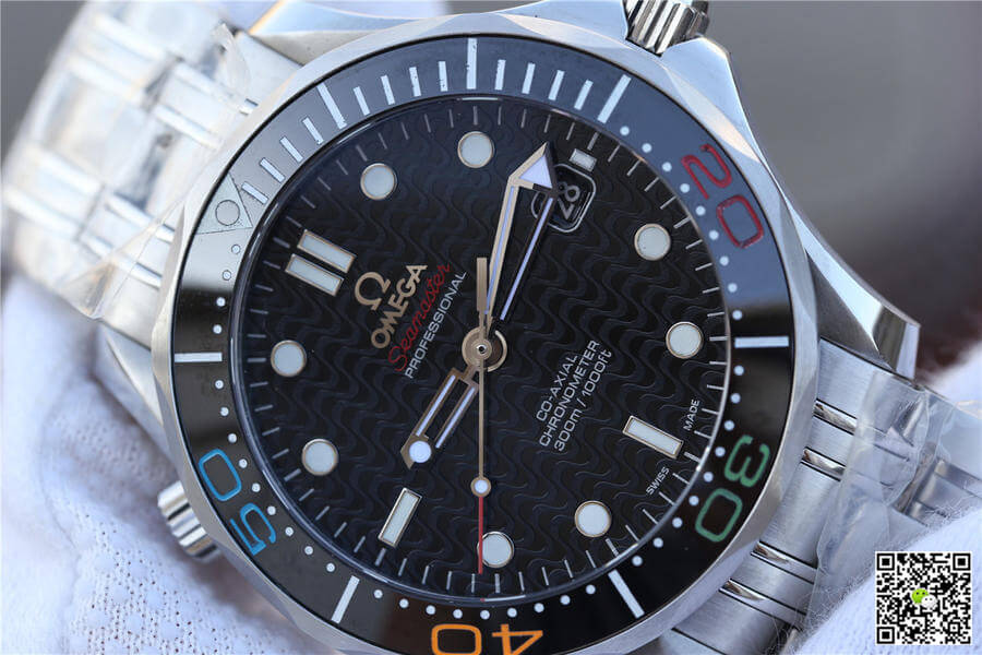 Replica 0me*ga Seamaster Diver 300M 522.30.41.20.01.001 1:1 Best Edition V6 Factory Black Dial