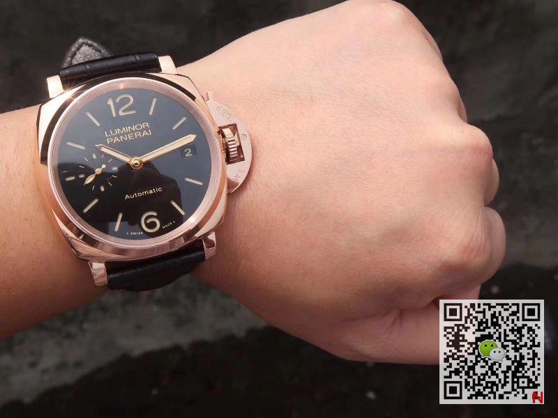 Pa*e*a1 Replica Luminor Due PAM01029 1:1 Best Edition VS Factory Black Dial Swiss OP.XXXIV