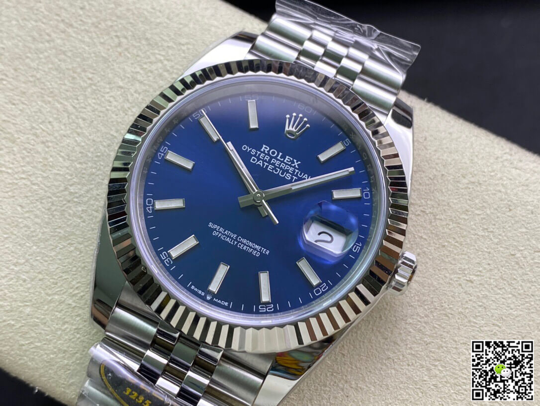 Replica R01ex Datejust M126334-0002 1:1 Best Edition Clean Factory Blue Dial