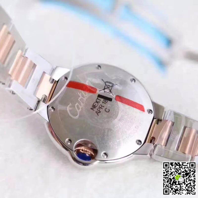 Replica Ballon Bleu De Ca*t1er W6920084 V6 Factory 1:1 Best Edition Swiss Ronda Quartz White Dial