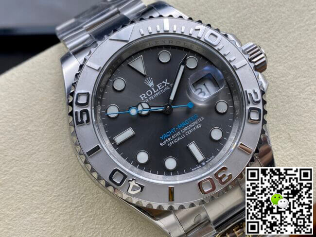 Replica R01ex Yacht Master M126622-0001 1:1 Best Edition Clean Factory Grey Dial